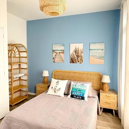 Дом отдыха Les Mouettes 1, Agreable 5 Personnes, 2 Chambres, A 5 Minutes De La Grande Сен-Жиль-Круа-де-Ви