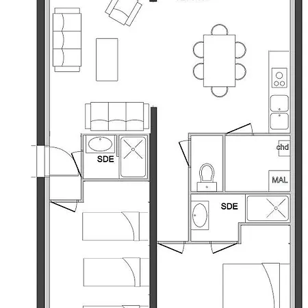 Ferienhaus Les Mouettes 1, Agreable 5 Personnes, 2 Chambres, A 5 Minutes De La Grande *