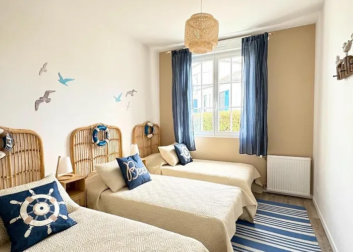 Les Mouettes 1, Agreable 5 Personnes, 2 Chambres, A 5 Minutes De La Grande *